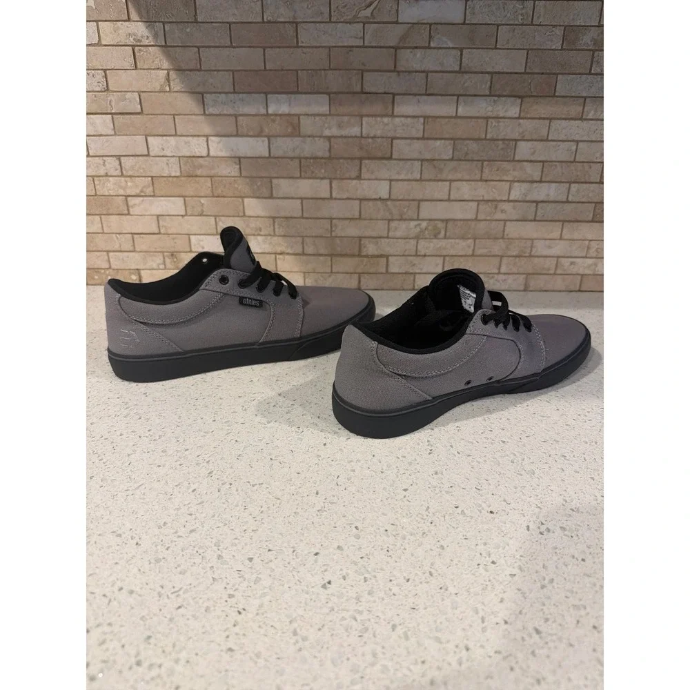 Etnies Skate Shoes Gray Black Men's Size 9‎ Skateboard Sneakers